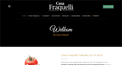 Desktop Screenshot of casafraquelli.be