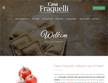 Tablet Screenshot of casafraquelli.be